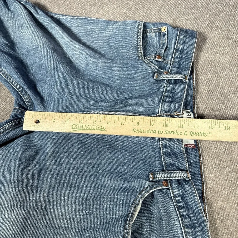 Levi's 505 Jeans Mens 35x29 Regular Fit Straight Light Blue Denim Cotton Y2K